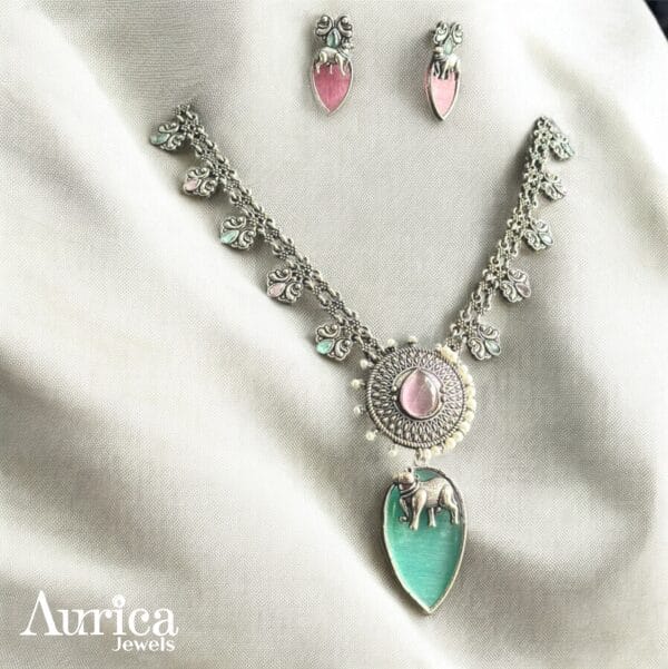 Pastel Safari Splendor Necklace